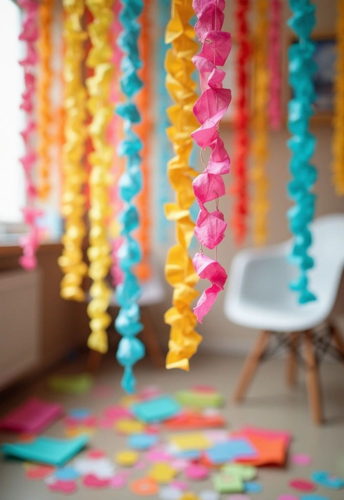 27 Easy Paper Crafts DIY Ideas That Anyone Can Make at Home - 23. Paper Chains: Simple Yet Charming