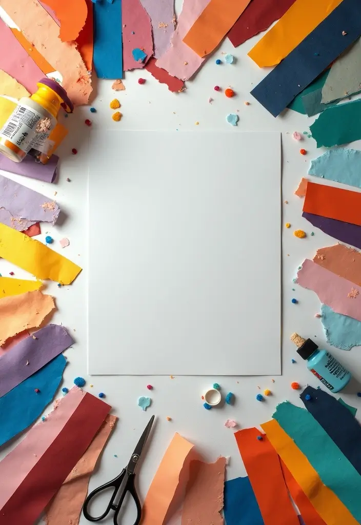 27 Easy Paper Crafts DIY Ideas That Anyone Can Make at Home - 7. Paper Collage Art: A Creative Mash-Up