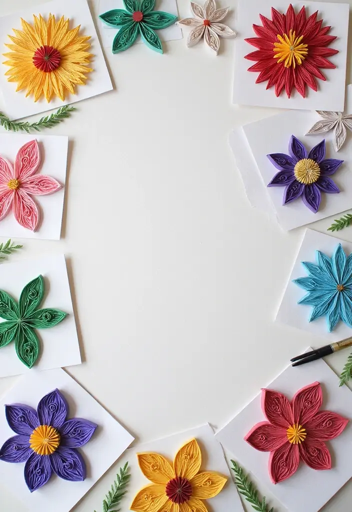 27 Easy Paper Crafts DIY Ideas That Anyone Can Make at Home - 9. Paper Quilled Art: Swirls and Twirls