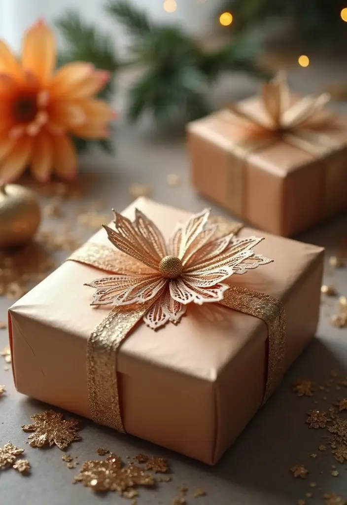 27 Paper Cutting Crafts DIY Ideas for Artistic Inspiration - 11. Elegant Gift Wrap Ideas