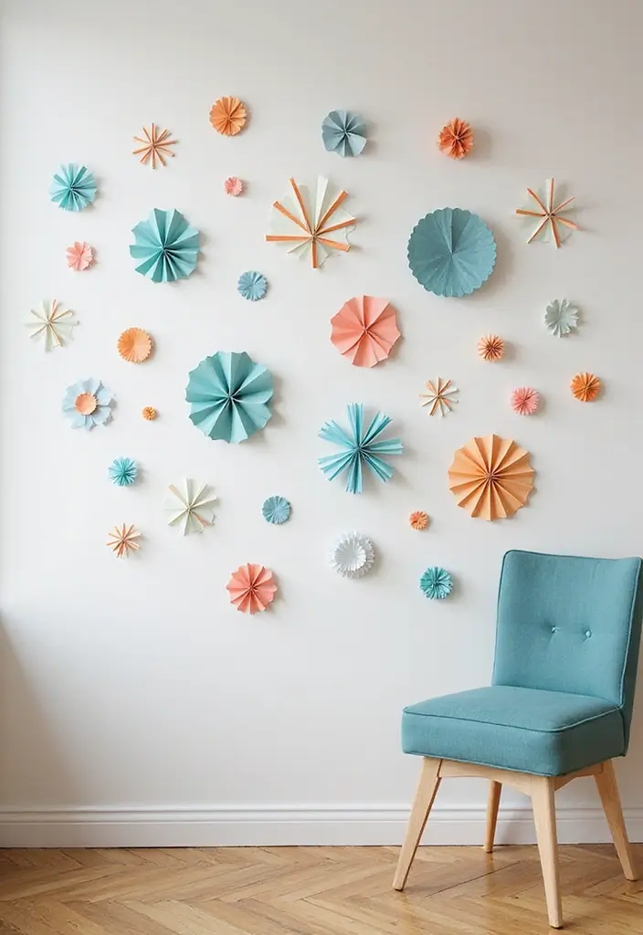 27 Paper Cutting Crafts DIY Ideas for Artistic Inspiration - 18. Creative Wall Decals