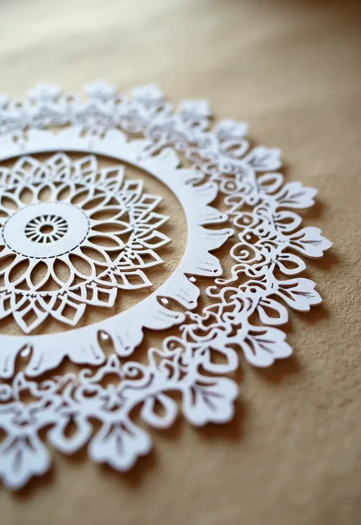 27 Paper Cutting Crafts DIY Ideas for Artistic Inspiration - 2. Intricate Mandala Designs