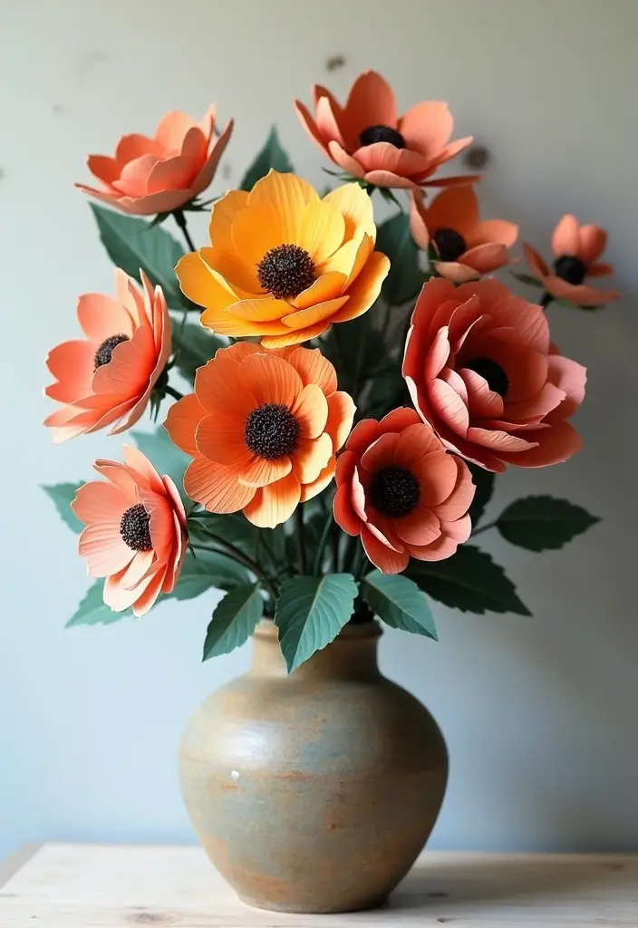 27 Paper Cutting Crafts DIY Ideas for Artistic Inspiration - 8. 3D Paper Flowers