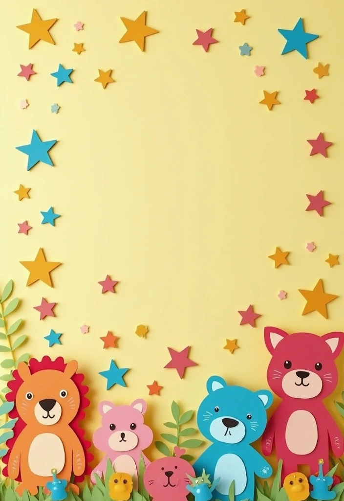 27 Paper Cutting Crafts DIY Ideas for Artistic Inspiration - 9. Paper Cutting Art for Children’s Rooms