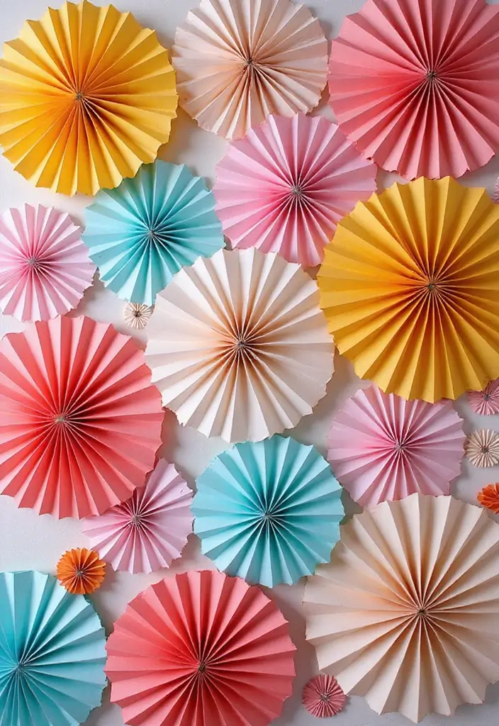 27 Paper Fan Decoration DIY Ideas for Parties and Events - Conclusion