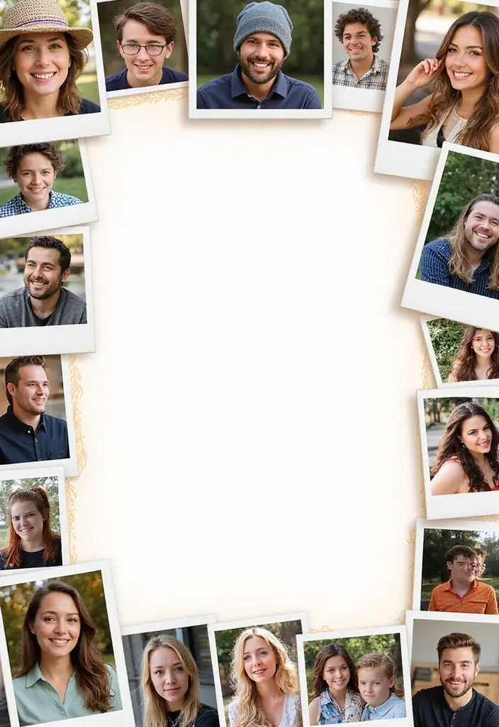 27 Paper Frame Making DIY Projects for Personalized Touches - 9. Photo Collage Frame