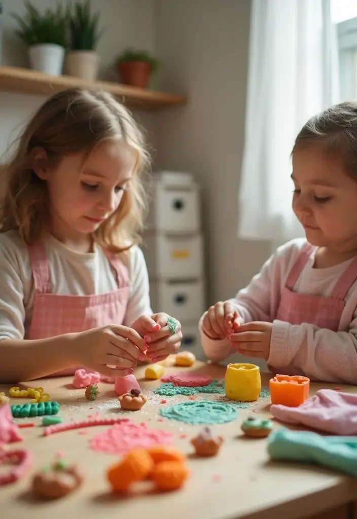 27 Play Dough DIY Ideas That Are Fun and Educational - 22. Play Dough Cooking Class