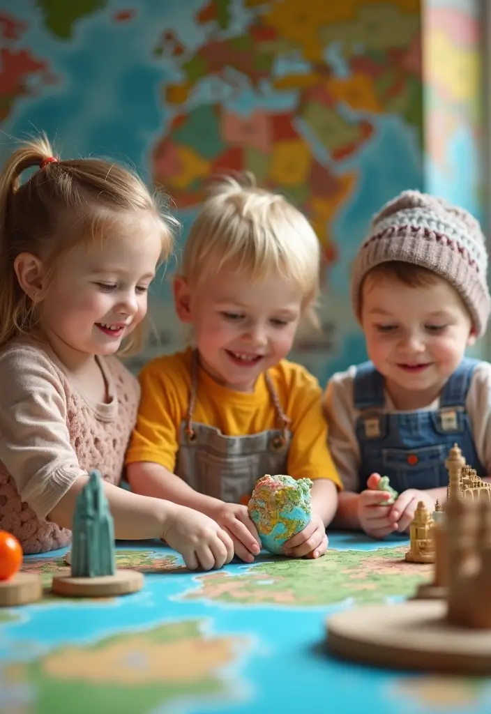 27 Play Dough DIY Ideas That Are Fun and Educational - 23. Play Dough Travel Adventures