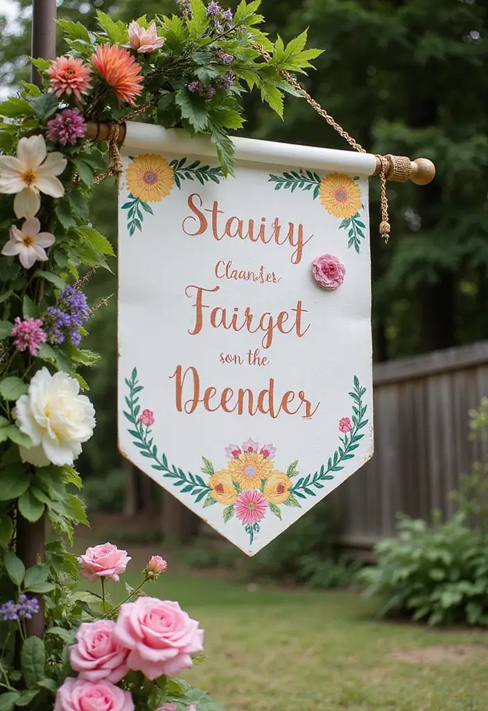 27 Wedding Paper Decorations DIY Ideas for Elegant Celebrations - 2. Customized Wedding Banners