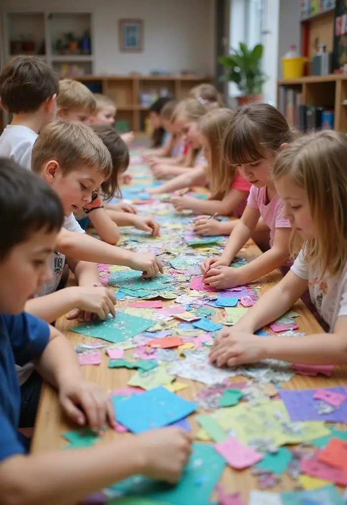 28 DIY Crafts for Kids Easy Projects That Spark Creativity and Fun - 15. DIY Mosaic Art Using Recycled Materials