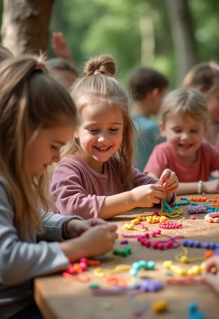 28 DIY Crafts for Kids Easy Projects That Spark Creativity and Fun - 18. DIY Friendship Bracelets from Natural Twine