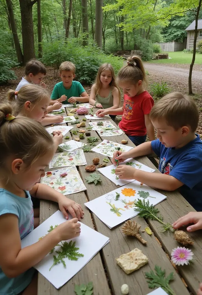 28 DIY Crafts for Kids Easy Projects That Spark Creativity and Fun - 22. DIY Nature Collage Art