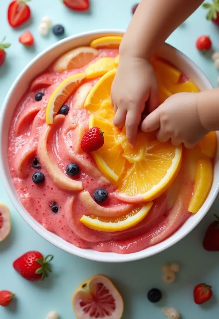28 DIY Slime for Kids Recipes That Are Gooey, Fun, and Colorful - 15. Fruit Slice Slime