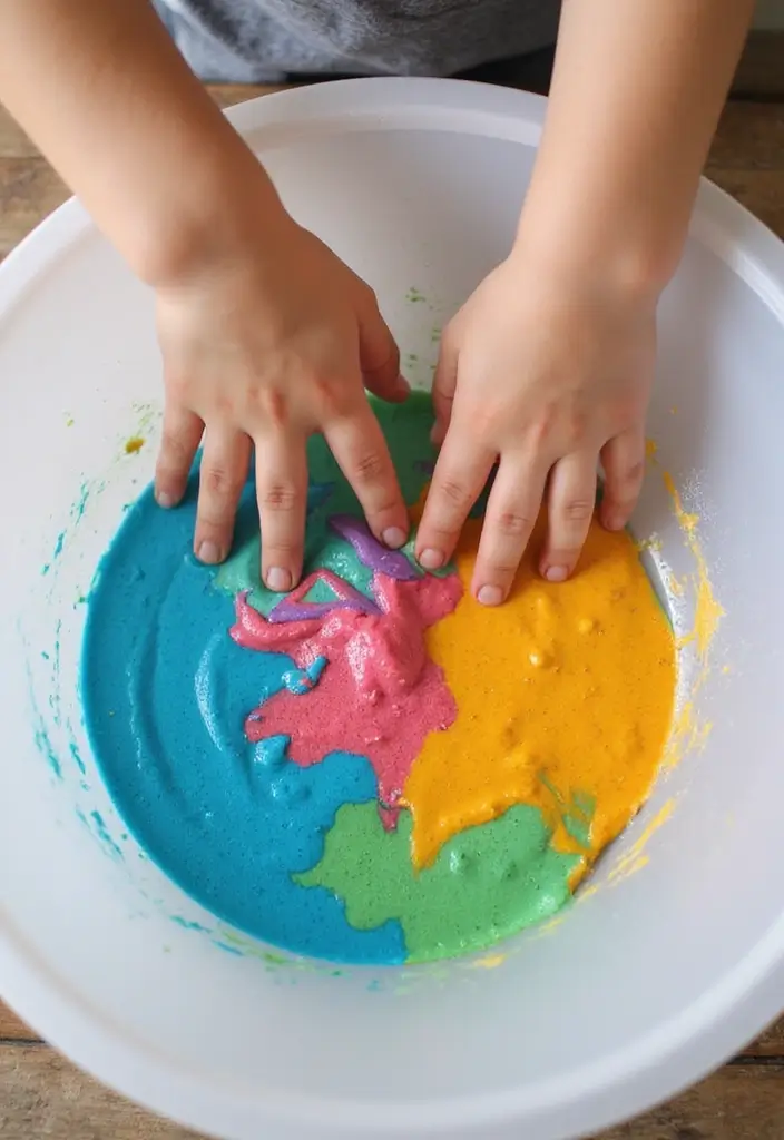 28 DIY Slime for Kids Recipes That Are Gooey, Fun, and Colorful - 28. Baking Soda Slime