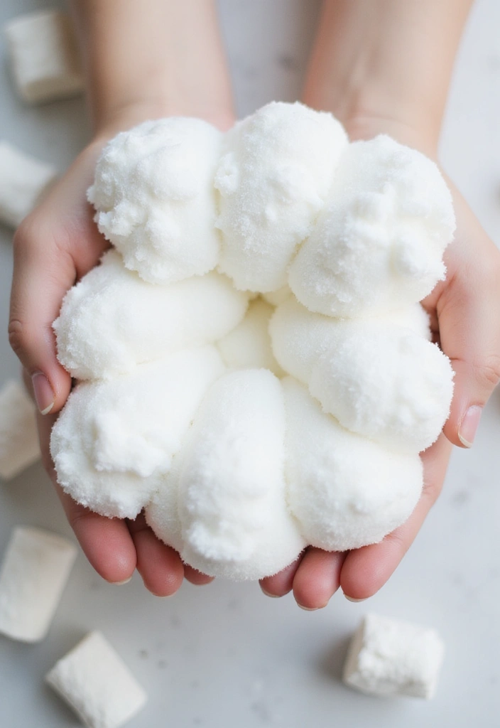 28 DIY Slime for Kids Recipes That Are Gooey, Fun, and Colorful - 4. Cloud Slime