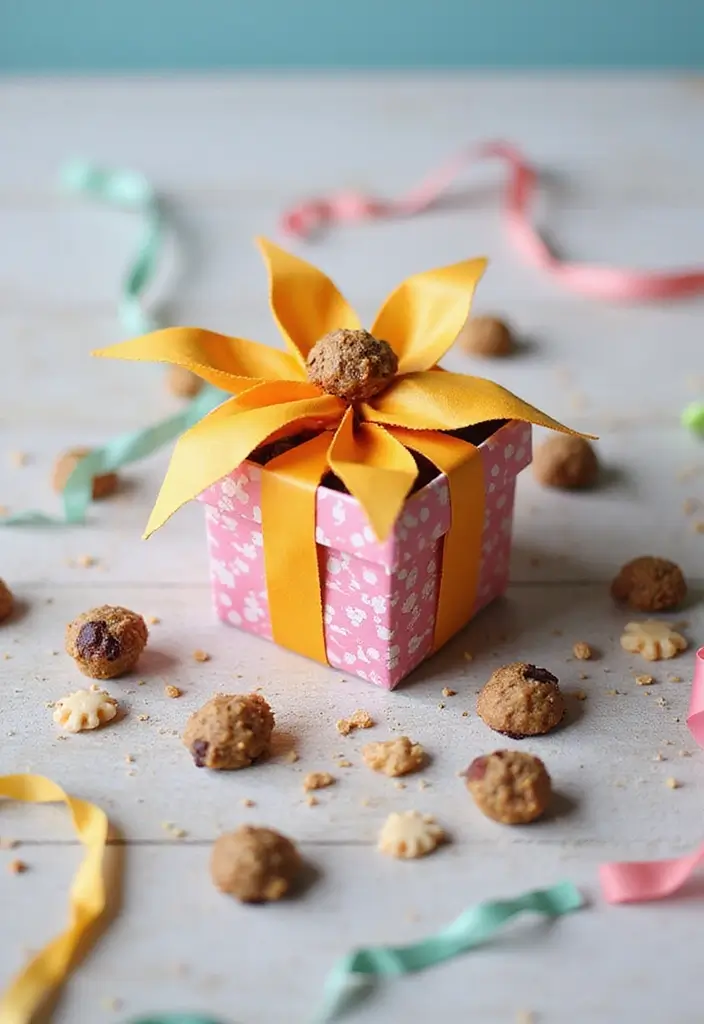 28 Mini Paper Gift Box DIY Ideas for Handmade Surprises - 17. Pinwheel Style