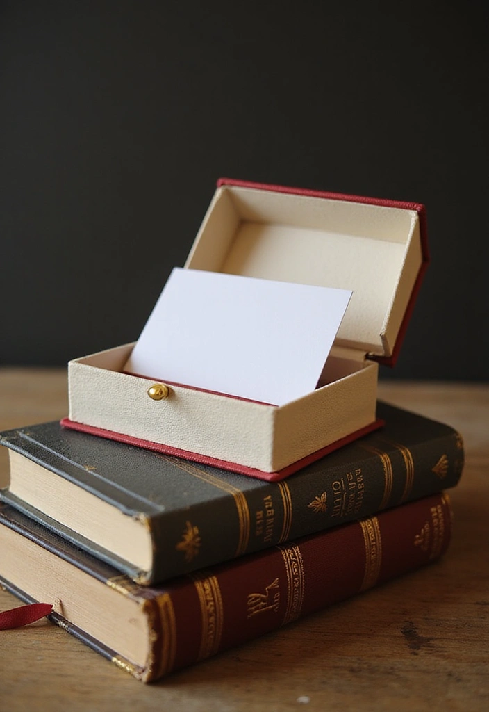 28 Paper Box DIY Crafts That Make Perfect Little Gifts - 15. Miniature Book Boxes
