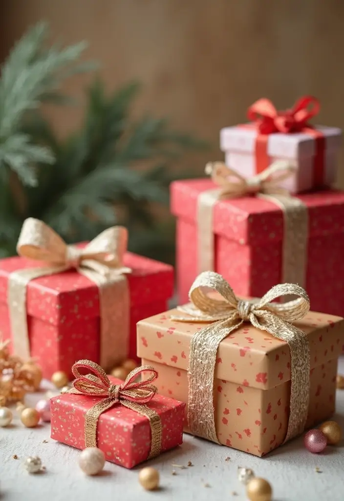 28 Paper Box DIY Crafts That Make Perfect Little Gifts - 23. Handmade Gift Wrap Boxes