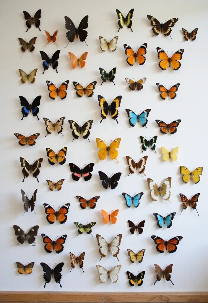 28 Paper Butterflies DIY Designs That Add Whimsy to Walls - 11. Seasonal Butterflies
