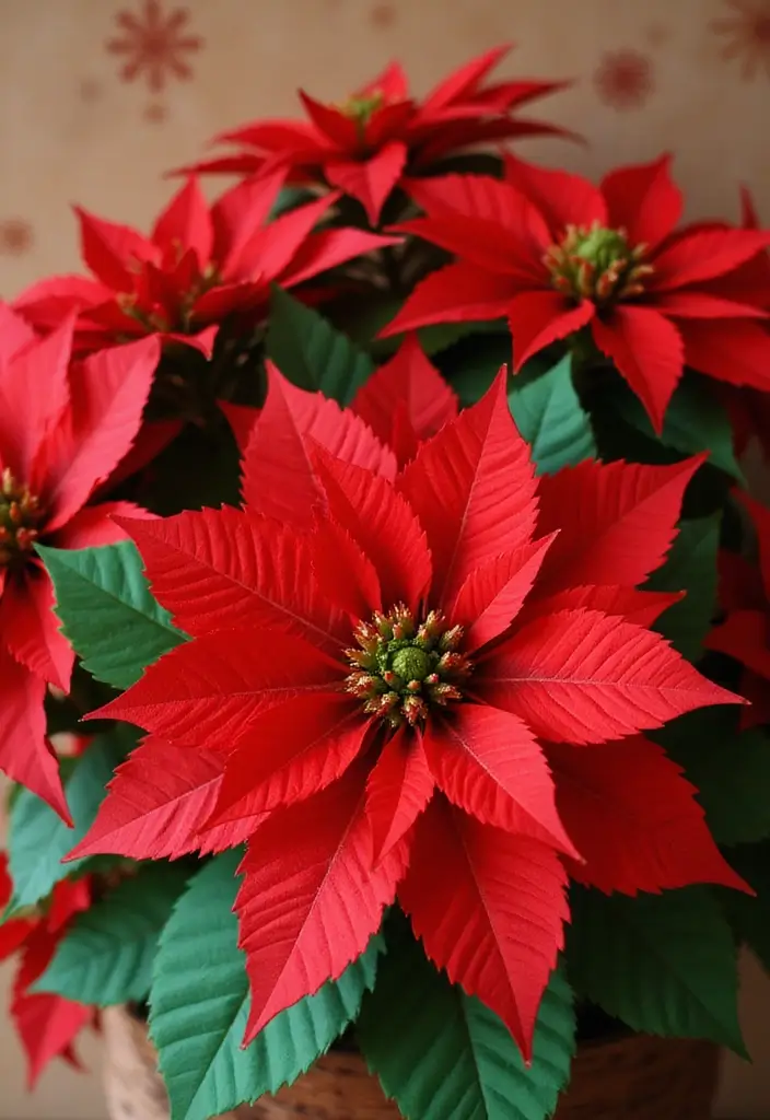 28 Paper Flower Making DIY Ideas for Lovely Home Décor - 12. Festive Paper Poinsettias