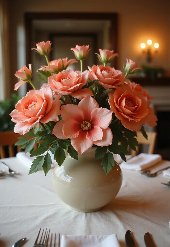 28 Paper Flower Making DIY Ideas for Lovely Home Décor - 22. Stunning Paper Flower Centerpieces