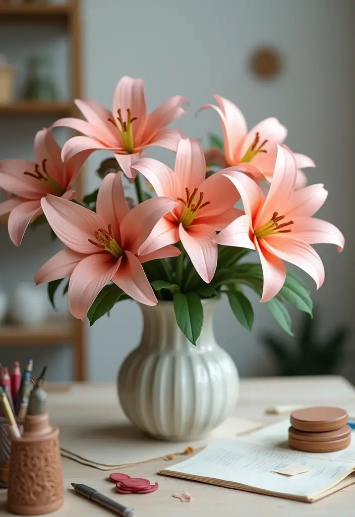 28 Paper Flower Making DIY Ideas for Lovely Home Décor - 4. Charming Paper Lilies