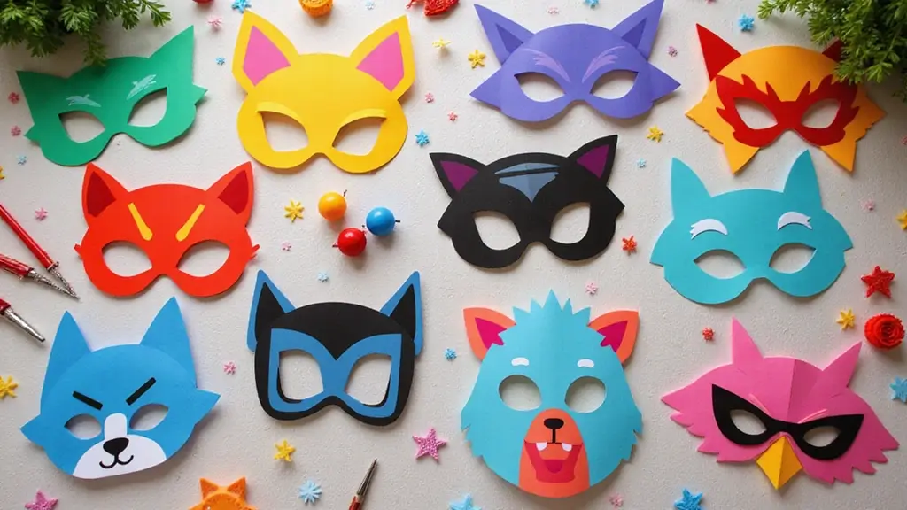 28 Paper Mask Crafts DIY Ideas for Parties and Cosplay Fun