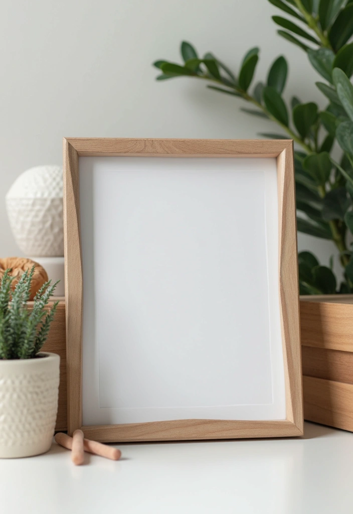 28 Paper Photo Frame DIY Ideas That Capture Memories Beautifully - 18. Geometric Frame