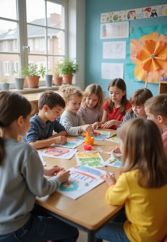 28 Paper Pinwheel DIY Ideas That Spin with Joy - 27. Interactive Pinwheels for Kids