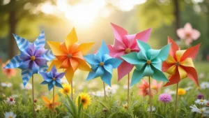 28 Paper Pinwheel DIY Ideas That Spin with Joy