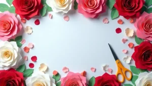 28 Paper Roses DIY Tutorial Ideas That Look Real and Romantic