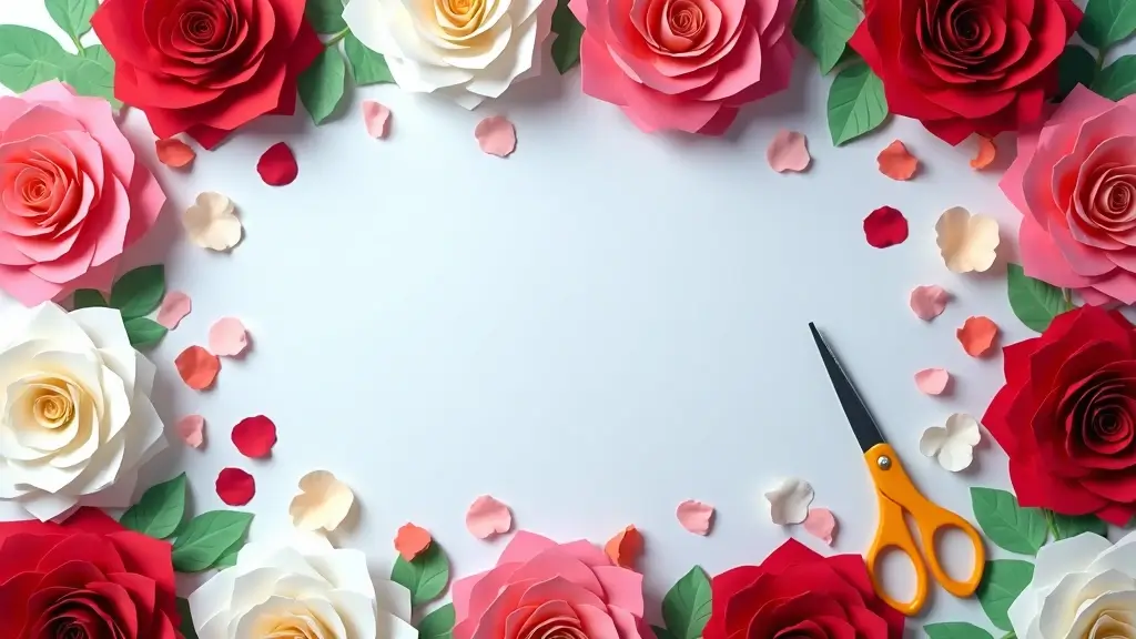 28 Paper Roses DIY Tutorial Ideas That Look Real and Romantic