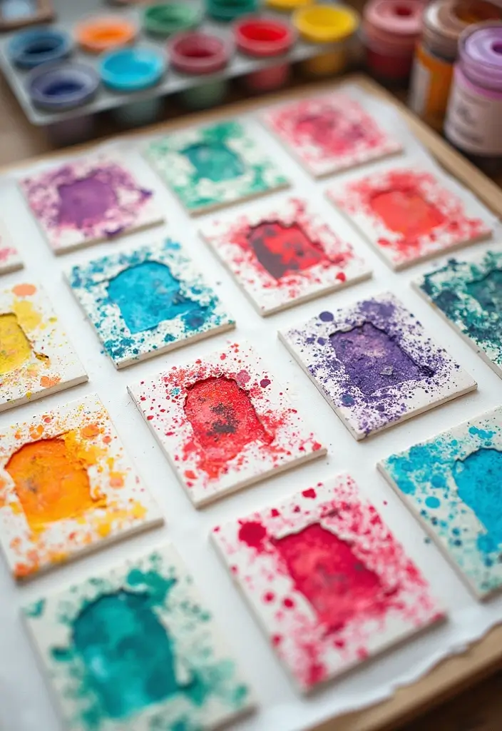 28 Recycled Kids Crafts DIY Projects That Teach Eco Creativity - 22. Foam Tray Stamps