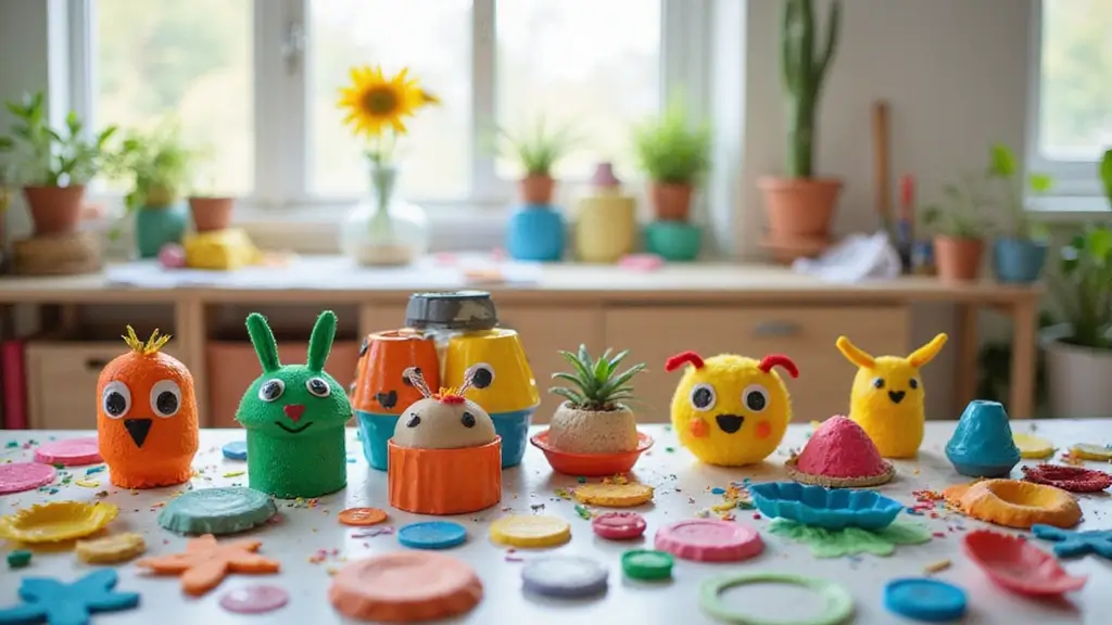 28 Recycled Kids Crafts DIY Projects That Teach Eco Creativity