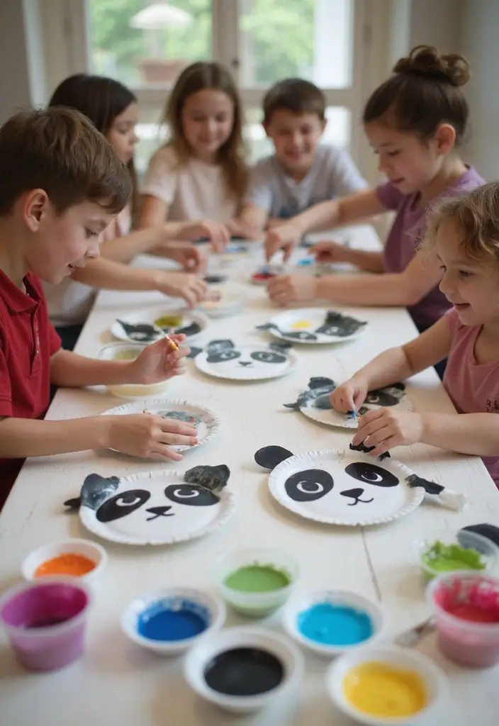 29 Adorable Eco-Friendly Animal Crafts DIY Projects for Kids - 1. Paper Plate Pandas