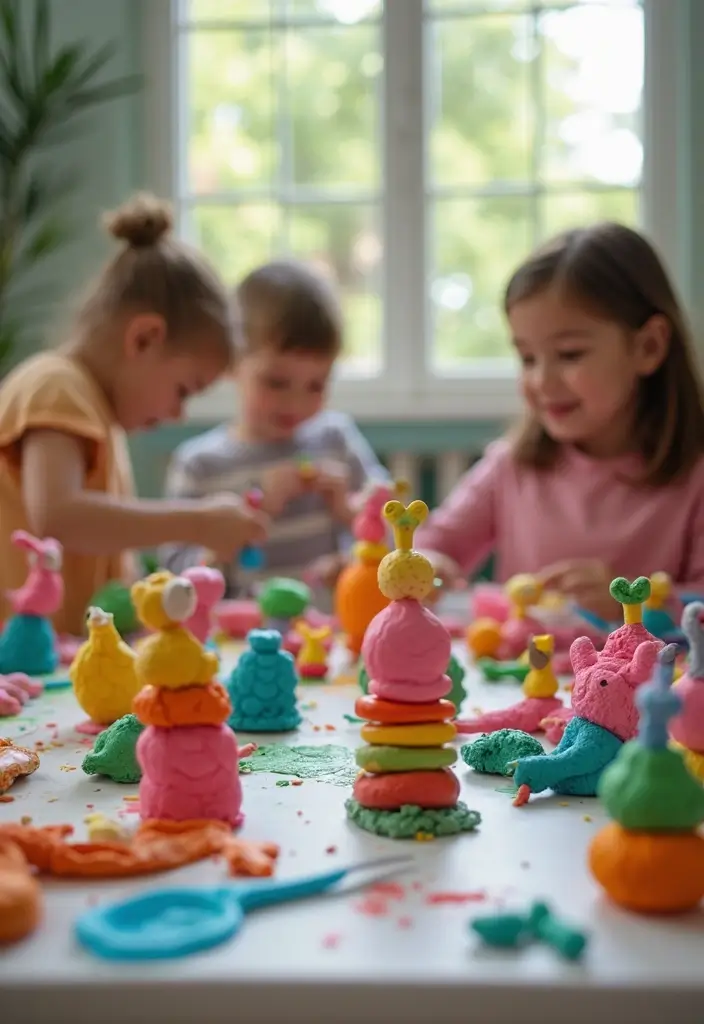 29 Adorable Eco-Friendly Animal Crafts DIY Projects for Kids - 12. Clay Animal Sculptures