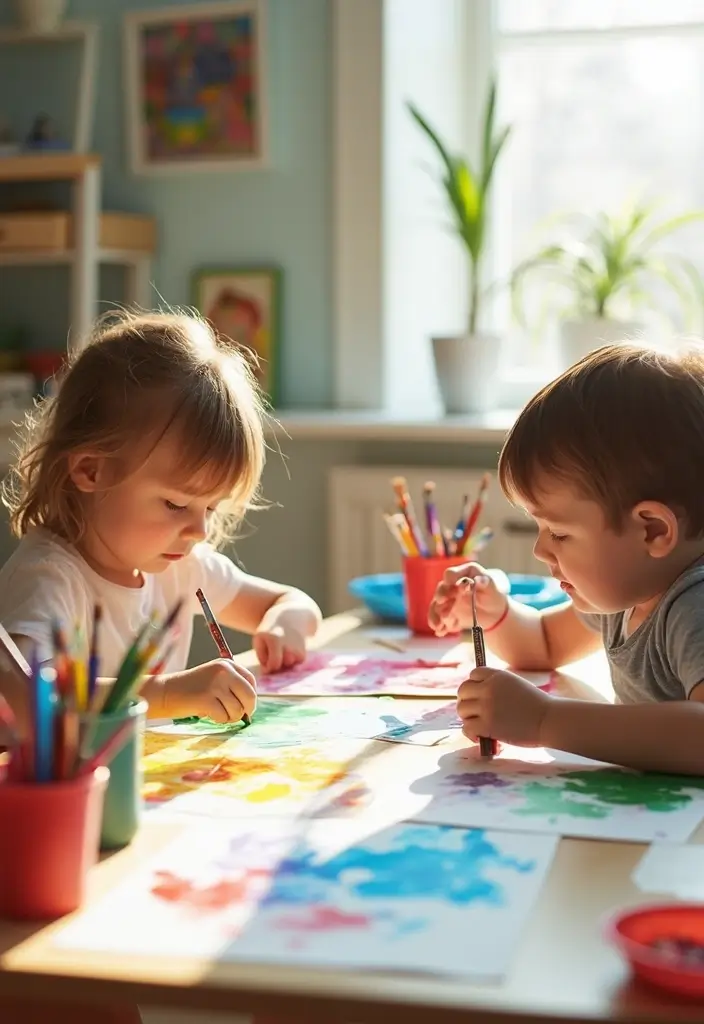 29 Adorable Eco-Friendly Animal Crafts DIY Projects for Kids - 20. Watercolor Animal Art