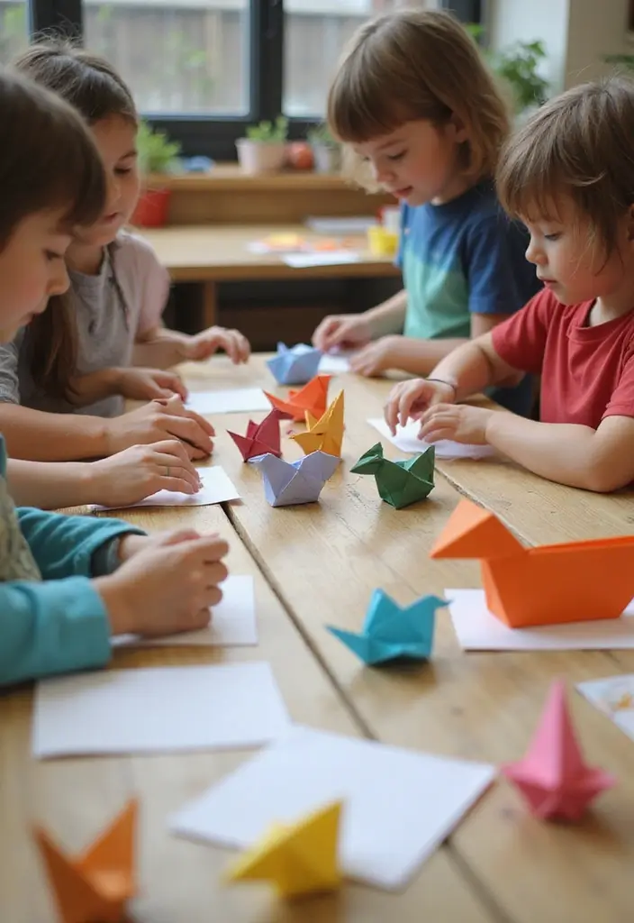 29 Adorable Eco-Friendly Animal Crafts DIY Projects for Kids - 28. Animal Origami