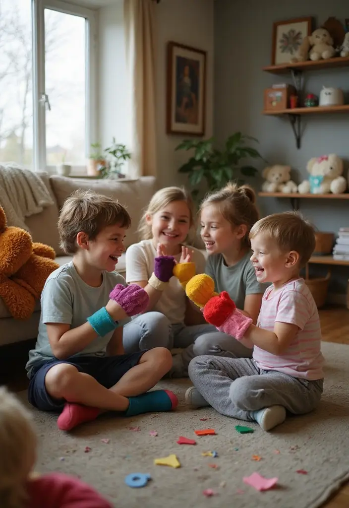 29 Adorable Eco-Friendly Animal Crafts DIY Projects for Kids - 5. Sock Puppets: Animal Edition