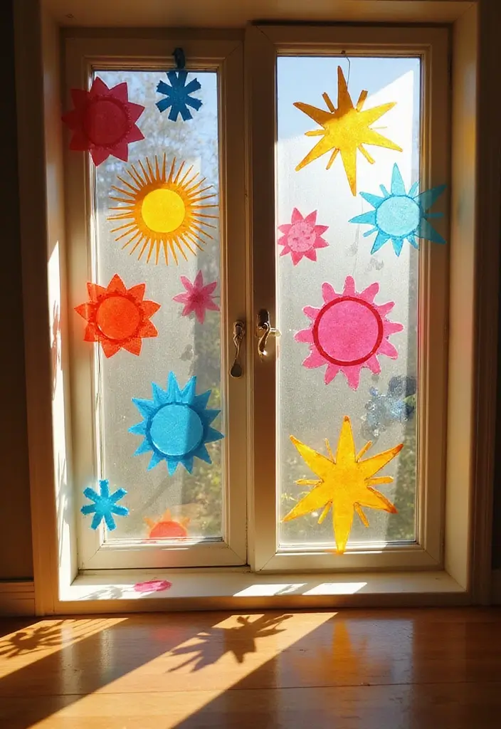 29 DIY Crafts Paper Projects That Spark Your Creativity - 10. Paper Suncatchers
