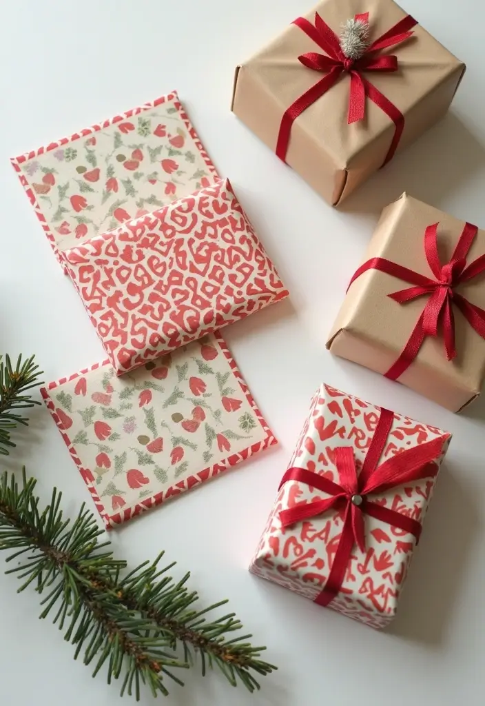 29 DIY Envelope Paper Crafts That Are Cute and Practical - 19. Holiday Gift Tags