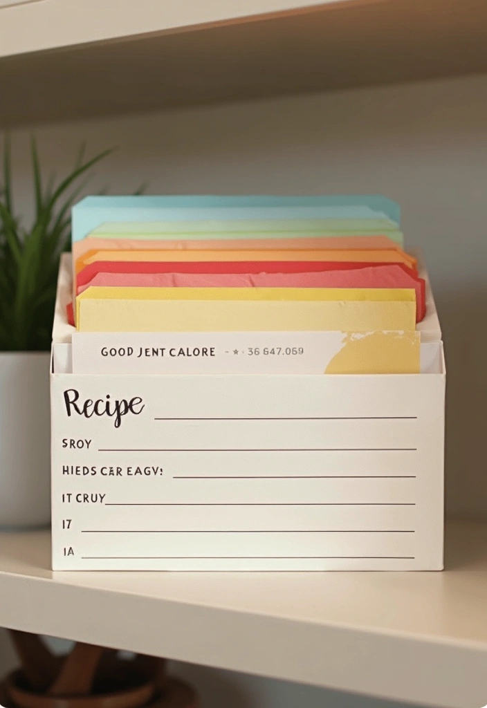 29 DIY Envelope Paper Crafts That Are Cute and Practical - 24. Recipe Cards Organizer