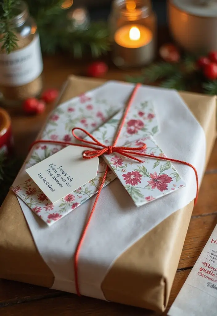 29 DIY Envelope Paper Crafts That Are Cute and Practical - 3. Lovely Gift Wrap