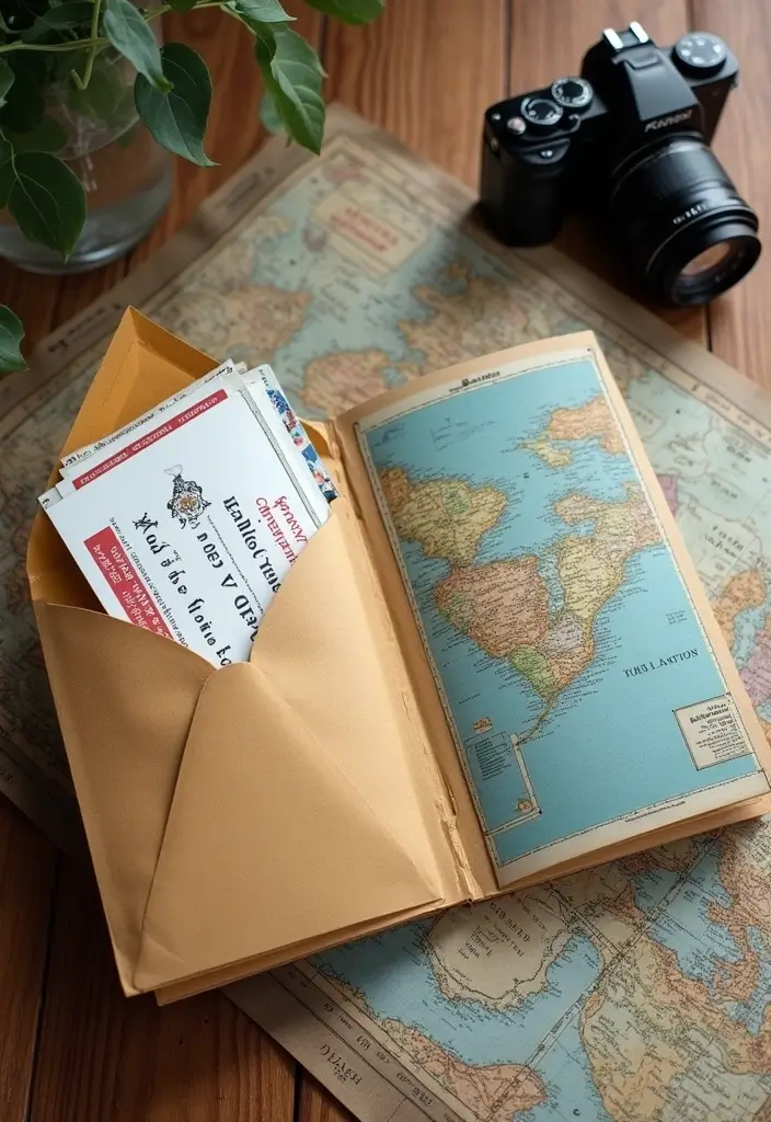 29 DIY Envelope Paper Crafts That Are Cute and Practical - 8. Travel Journals