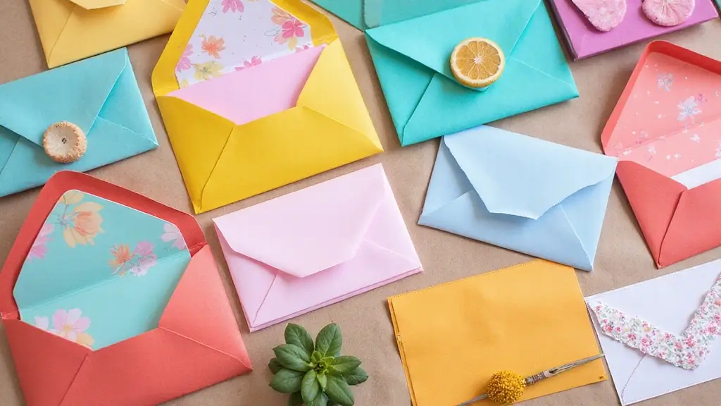 29 DIY Envelope Paper Crafts That Are Cute and Practical