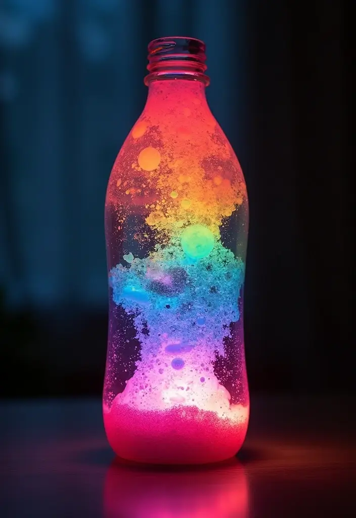 29 DIY Fun Kids Projects That Encourage Learning Through Play - 1. DIY Lava Lamp