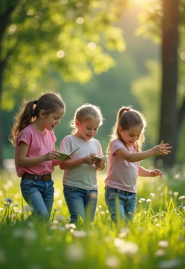 29 DIY Fun Kids Projects That Encourage Learning Through Play - 12. DIY Nature Scavenger Hunt