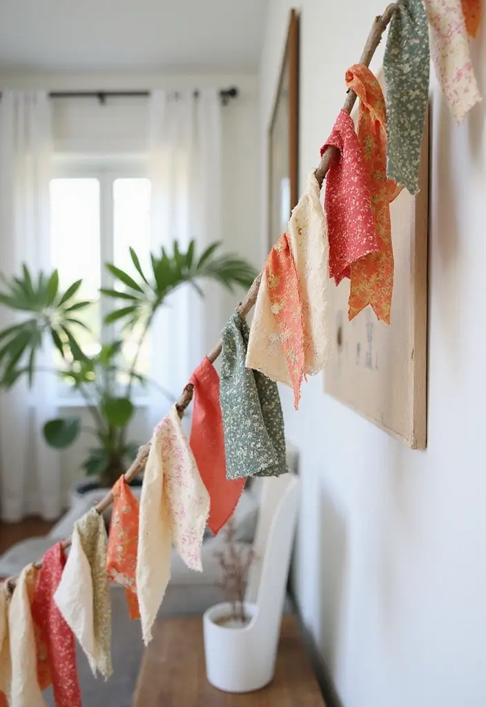 29 DIY Paper Garland Ideas That Add Festive Flair - 18. Mixed Media Garland