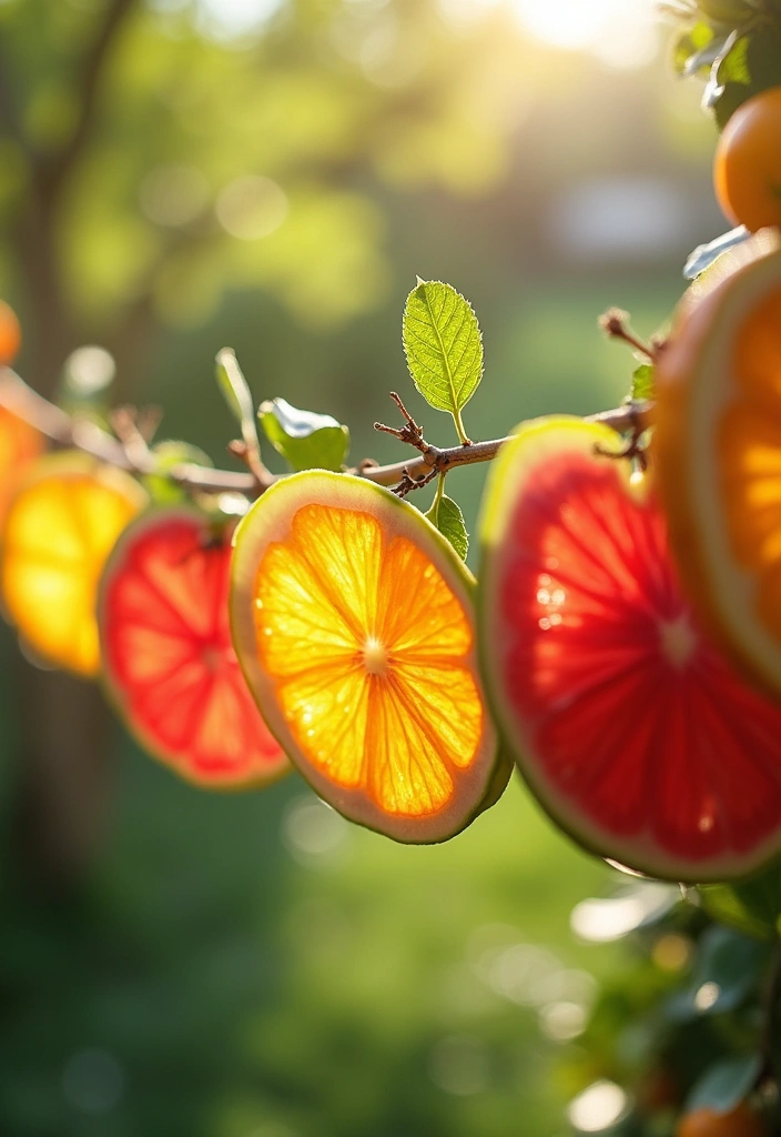29 DIY Paper Garland Ideas That Add Festive Flair - 29. Fruit Slice Garland