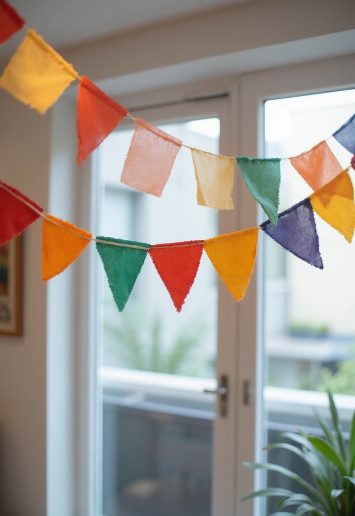 29 DIY Paper Garland Ideas That Add Festive Flair - 5. Geometric Shapes Garland